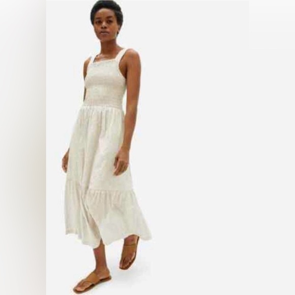 Everlane Floral Smocked Dress - Picture 1 of 6